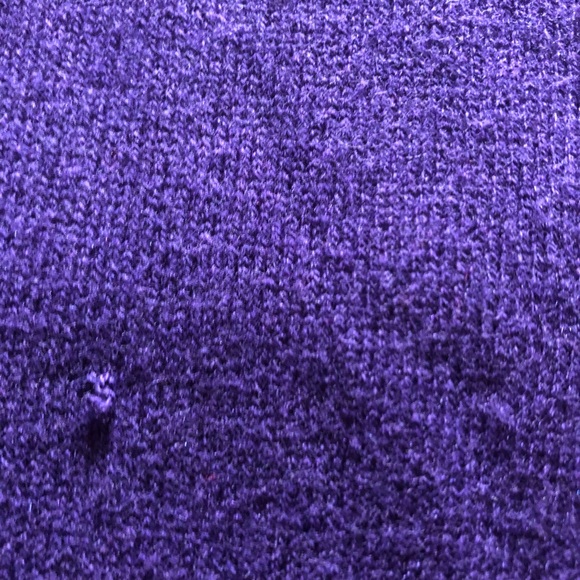 Chicos sz 1/ med purple sweater. - Picture 4 of 5
